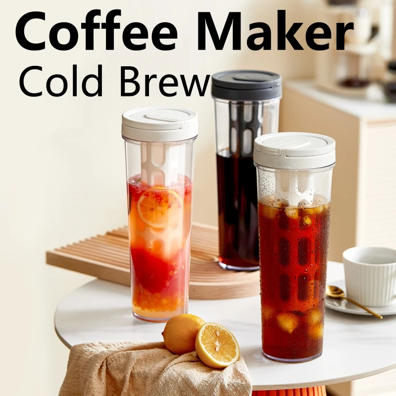 Cold Brew Bottle - Pembuat kopi kopi dingin Manual, panci