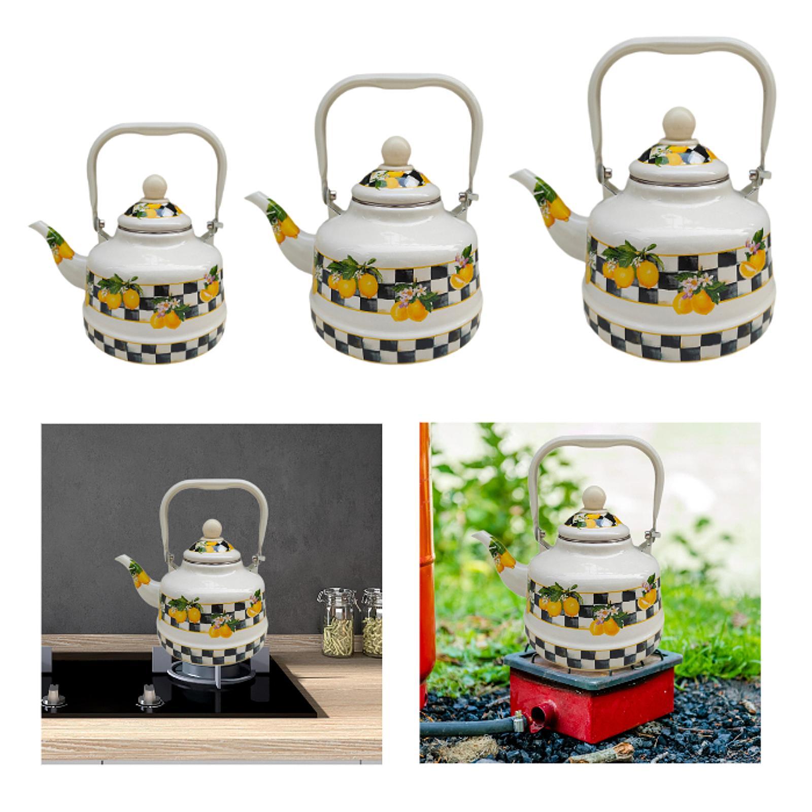 Lemon Tea Coffee - Teko Teh Enamel Unik, Jug Minuman