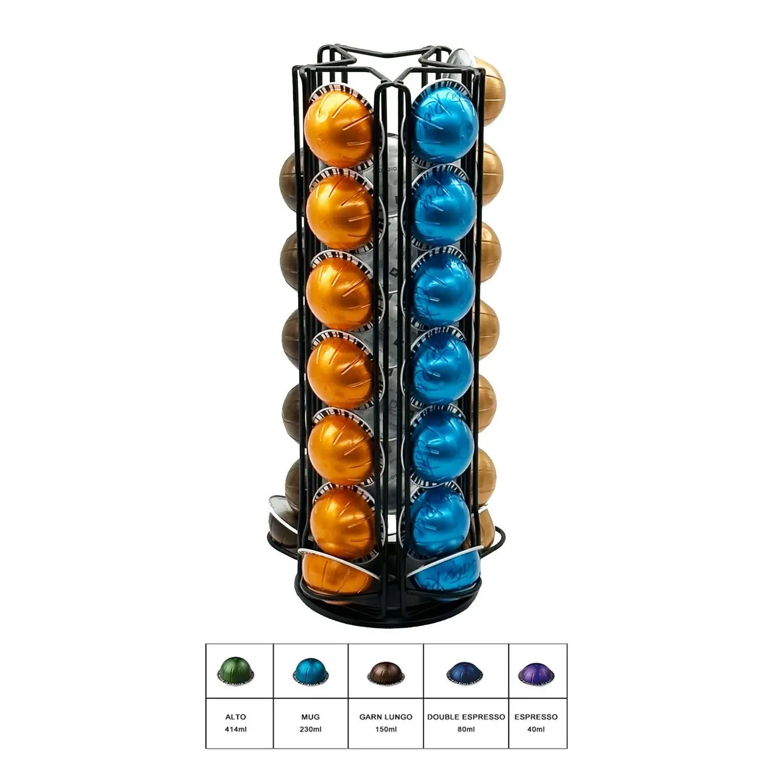 Coffee Capsule Holder - Rak Penyimpanan Kapsul Kopi Vertuoline 35