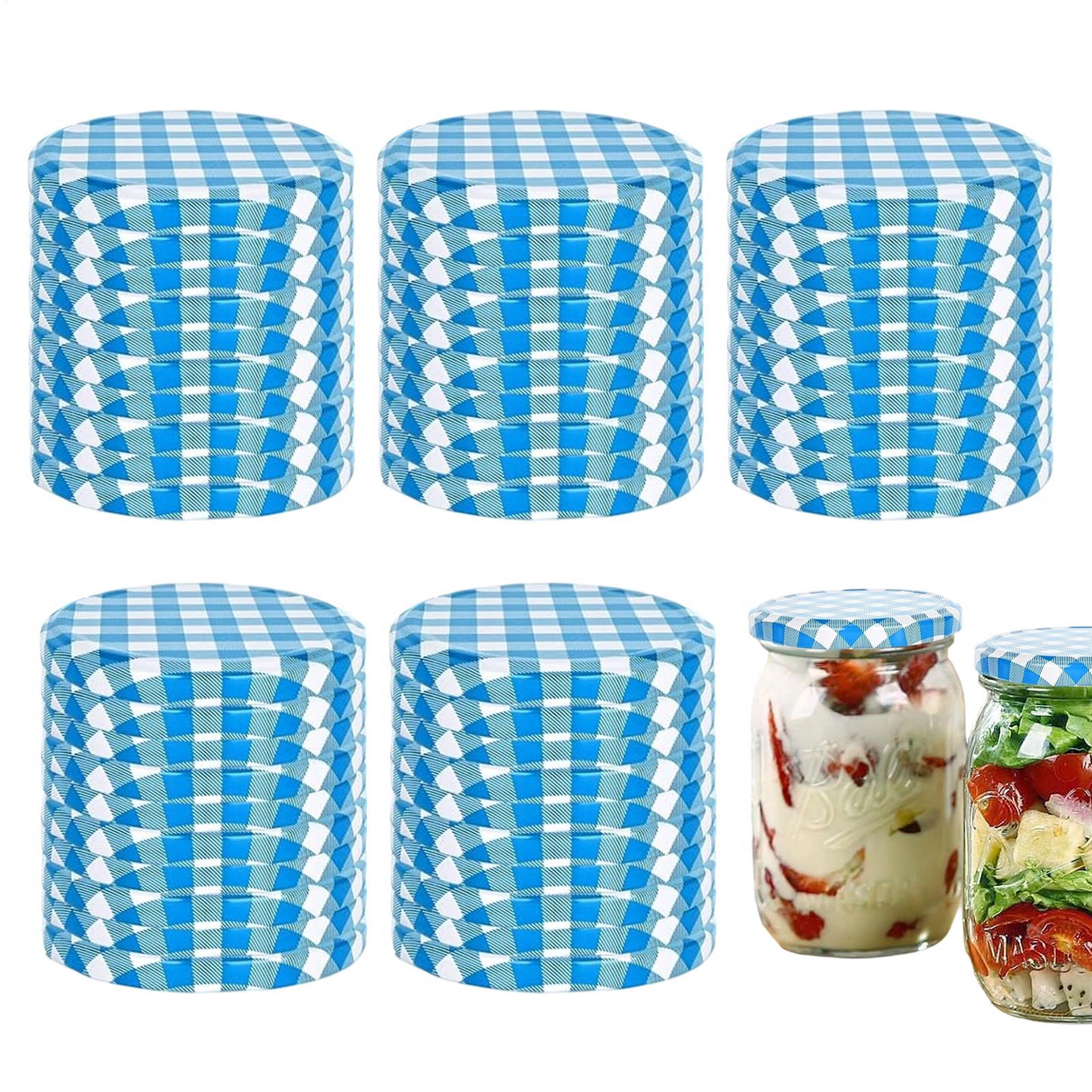 Coffee Tea Jars - Tutup Stoples Kaleng 50 Buah, Anti