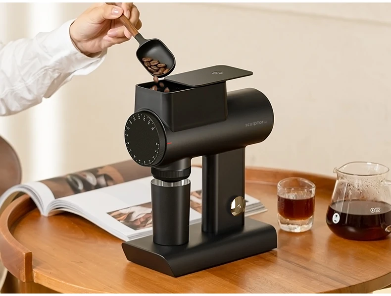 Coffee Bean - Penggiling Kopi Elektrik Taimo Sculptor 064S,