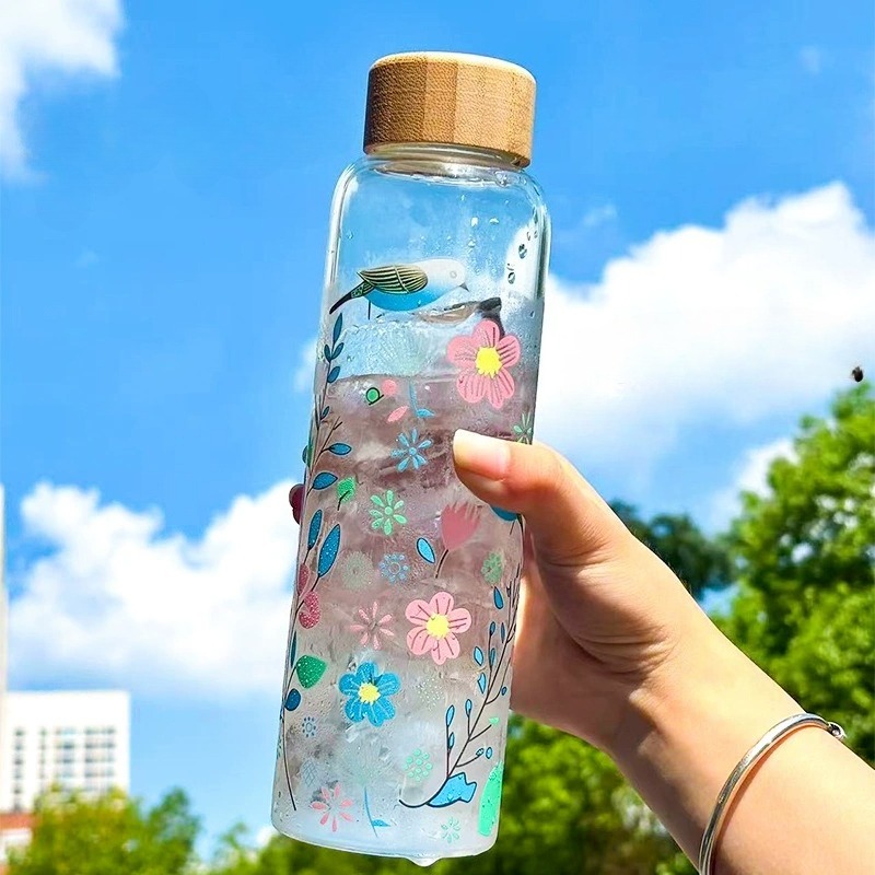 Cold Brew Bottle - Gelas Kaca Pengubah Suhu, Botol Air