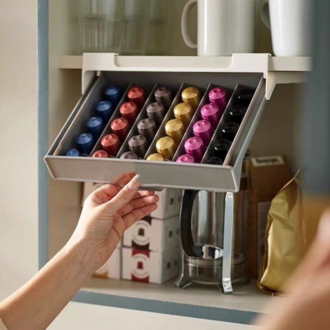 Tempat Kapsul Kopi Rak Penyimp - Coffee Capsule Holder ulasan dan harga