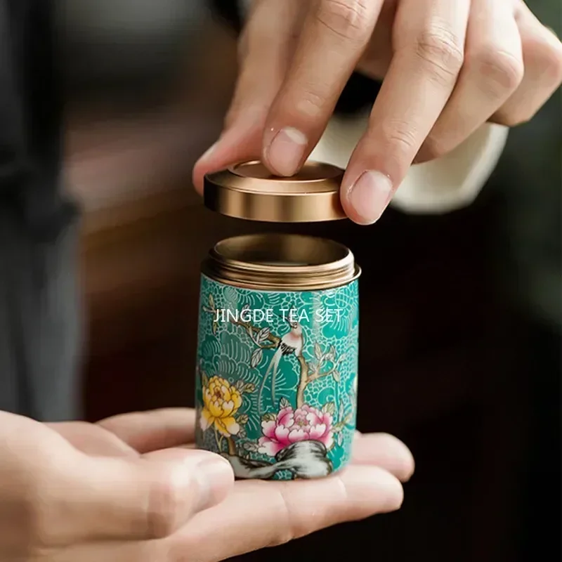 Butik Keramik Kaleng Teh Penyi - Coffee Tea Jar Set ulasan dan harga