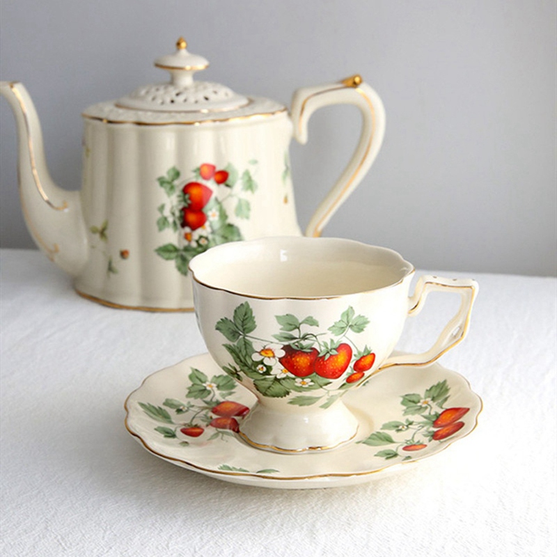 Set Cangkir Kopi dan Teko Retr - Coffee Tea English ulasan dan harga