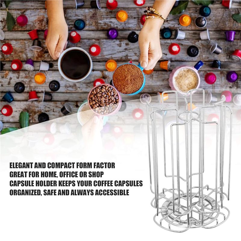 ABUI-Rak Penyimpanan Kapsul Ko - Coffee Capsule Holder ulasan dan harga