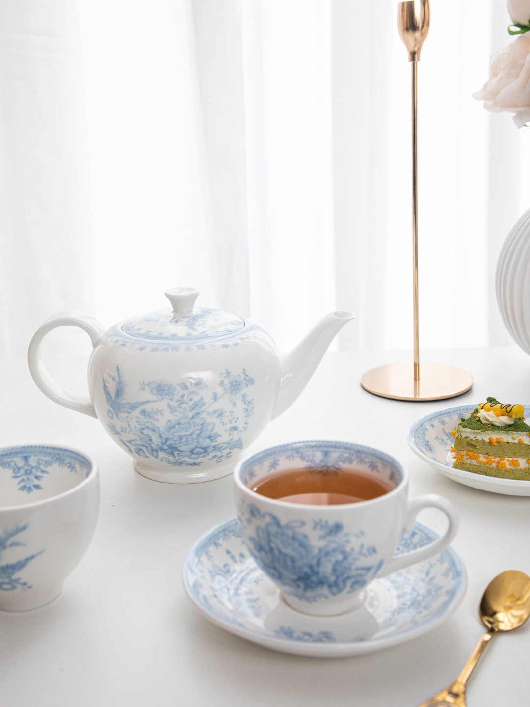 Set cangkir dan tatakan teh so - Coffee Tea English ulasan dan harga