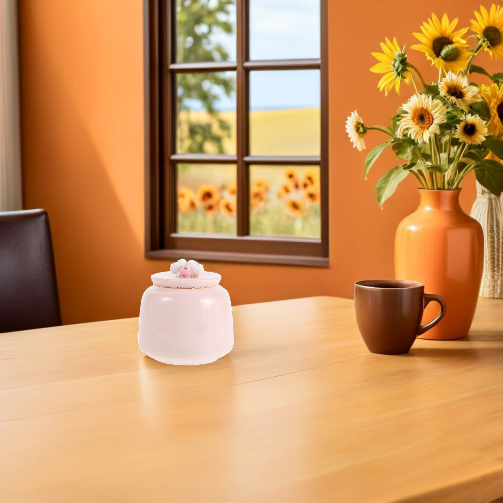 Stoples Teh Keramik Porselen P - Coffee Tea And Sugar Canisters ulasan dan harga