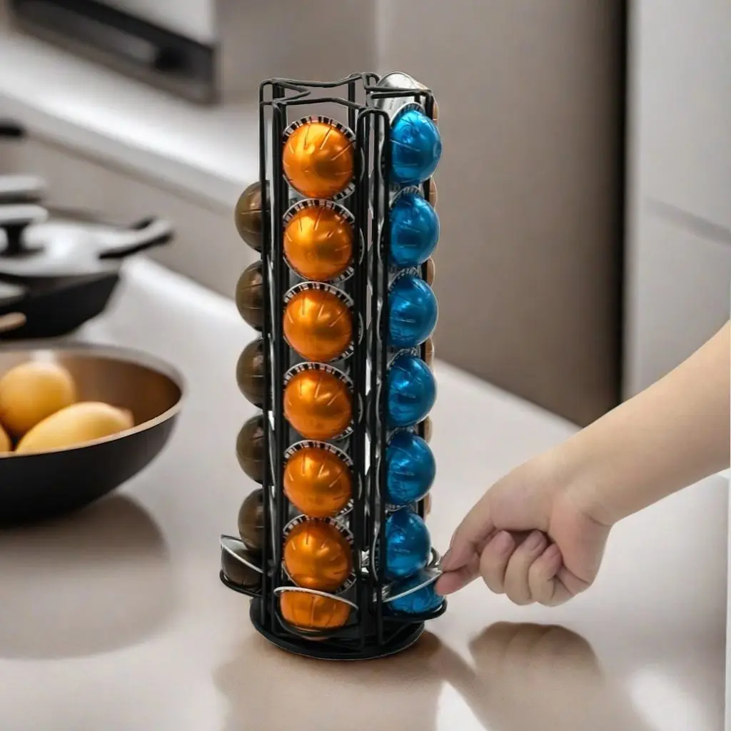 Rak Penyimpanan Kapsul Kopi Ve - Coffee Capsule Holder ulasan dan harga