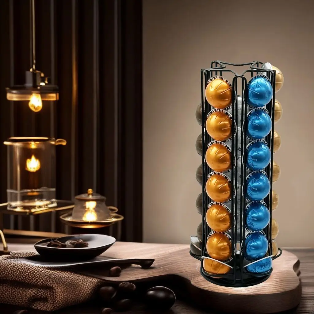 Rak Penyimpanan Kapsul Kopi Ve - Coffee Capsule Holder ulasan dan harga
