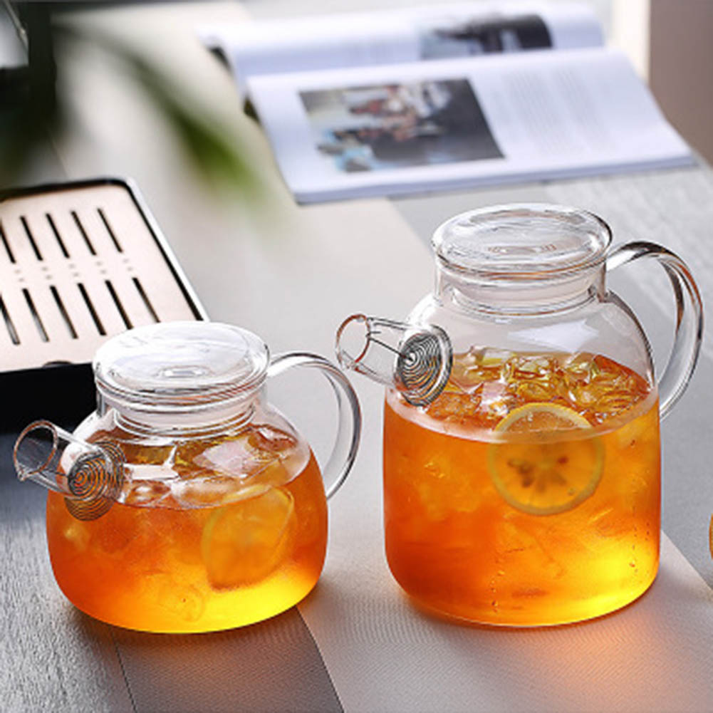 Teko kaca borosilikat transpar - Coffee Tea Jar Set ulasan dan harga
