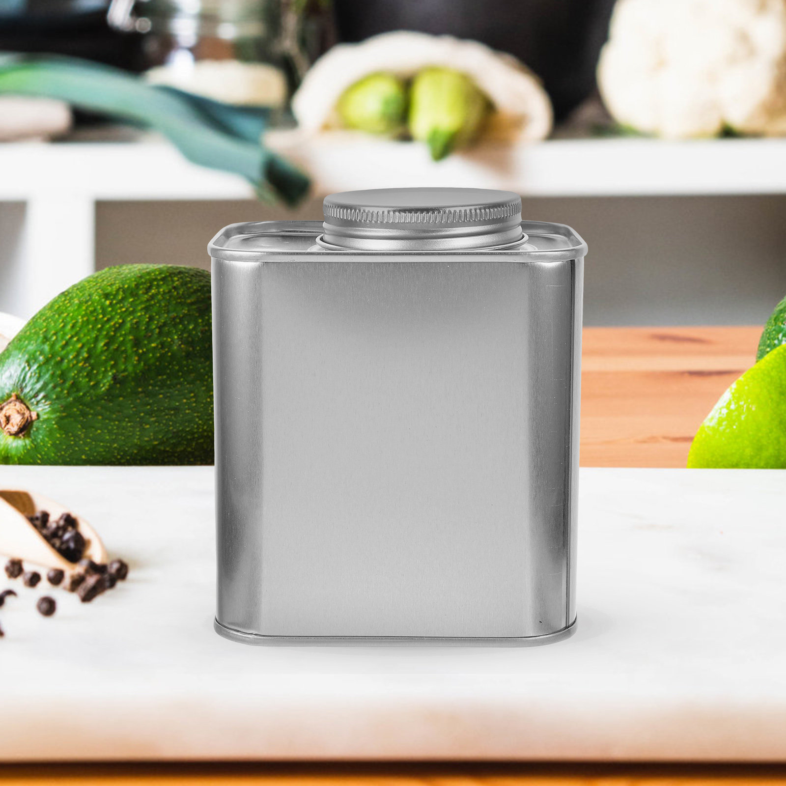 4 Buah Wadah Penyimpanan Makan - Coffee Tea And Sugar Canisters ulasan dan harga