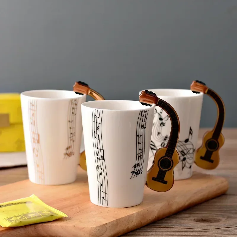 Cangkir Musik Unik Berbentuk G - Lemon Tea Coffee ulasan dan harga