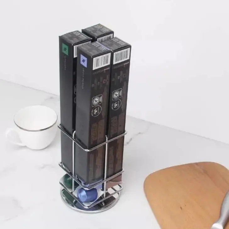 40 Pcs Rak Penyimpanan Kapsul  - Coffee Capsule Holder ulasan dan harga
