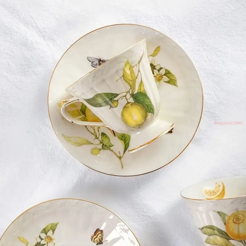 Teko Lemon, cangkir Espresso E - Lemon Tea Coffee ulasan dan harga