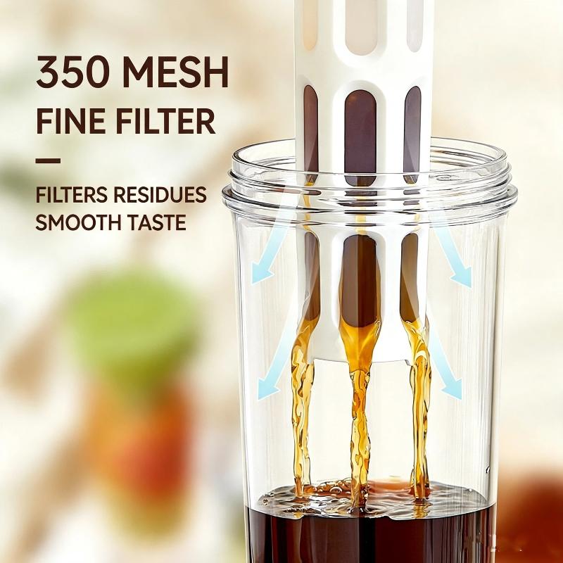Pembuat Kopi Manual 1L dengan  - Cold Brew Bottle ulasan dan harga