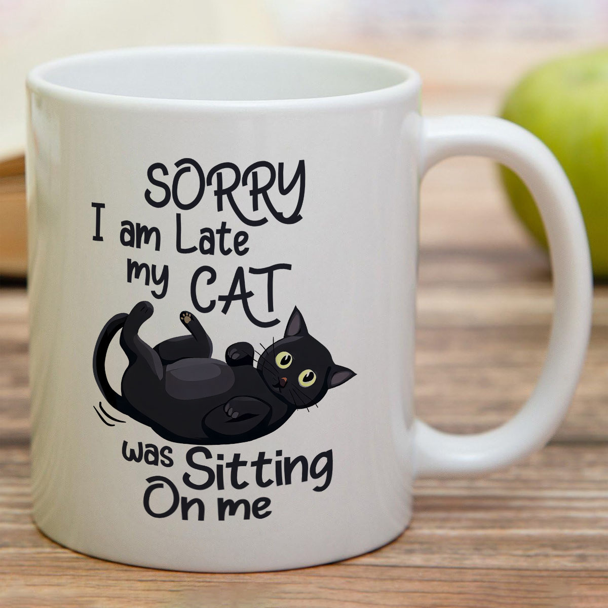 1 Mug Keramik Berbentuk Kucing - Coffee Tea You And Me ulasan dan harga