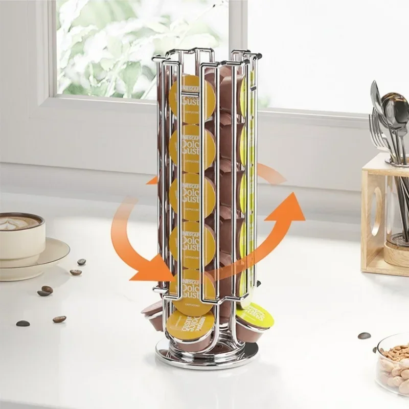 JUSTINLAU Tempat Pajangan Kaps - Coffee Capsule Holder ulasan dan harga