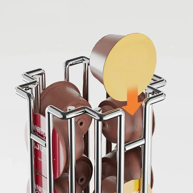 JUSTINLAU Tempat Pajangan Kaps - Coffee Capsule Holder ulasan dan harga