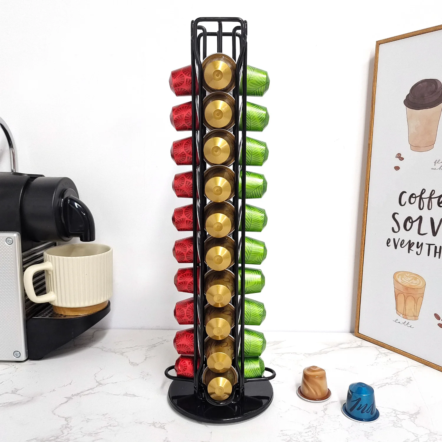 1 buah pemegang Pod kopi Nespr - Coffee Capsule Holder ulasan dan harga