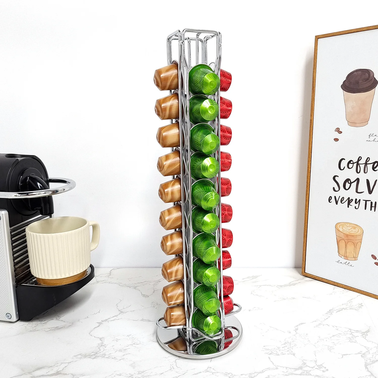 1 buah pemegang Pod kopi Nespr - Coffee Capsule Holder ulasan dan harga