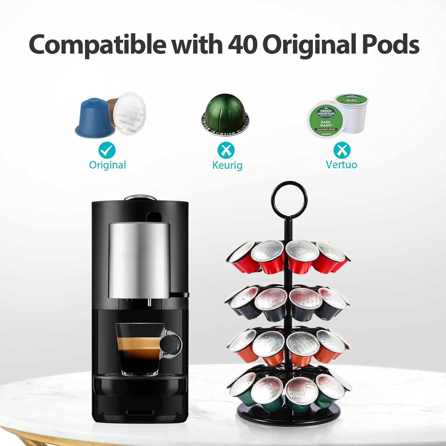 Tempat Penyimpanan Kapsul Kopi - Coffee Capsule Holder ulasan dan harga
