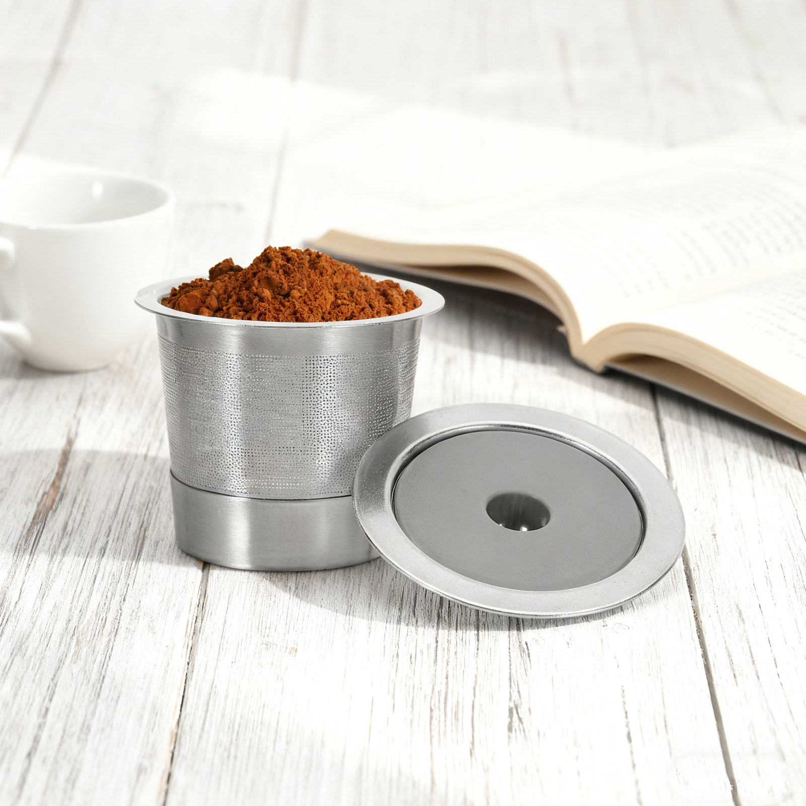 4 Buah Tempat Kapsul Kopi Baja - Coffee Capsule Holder ulasan dan harga