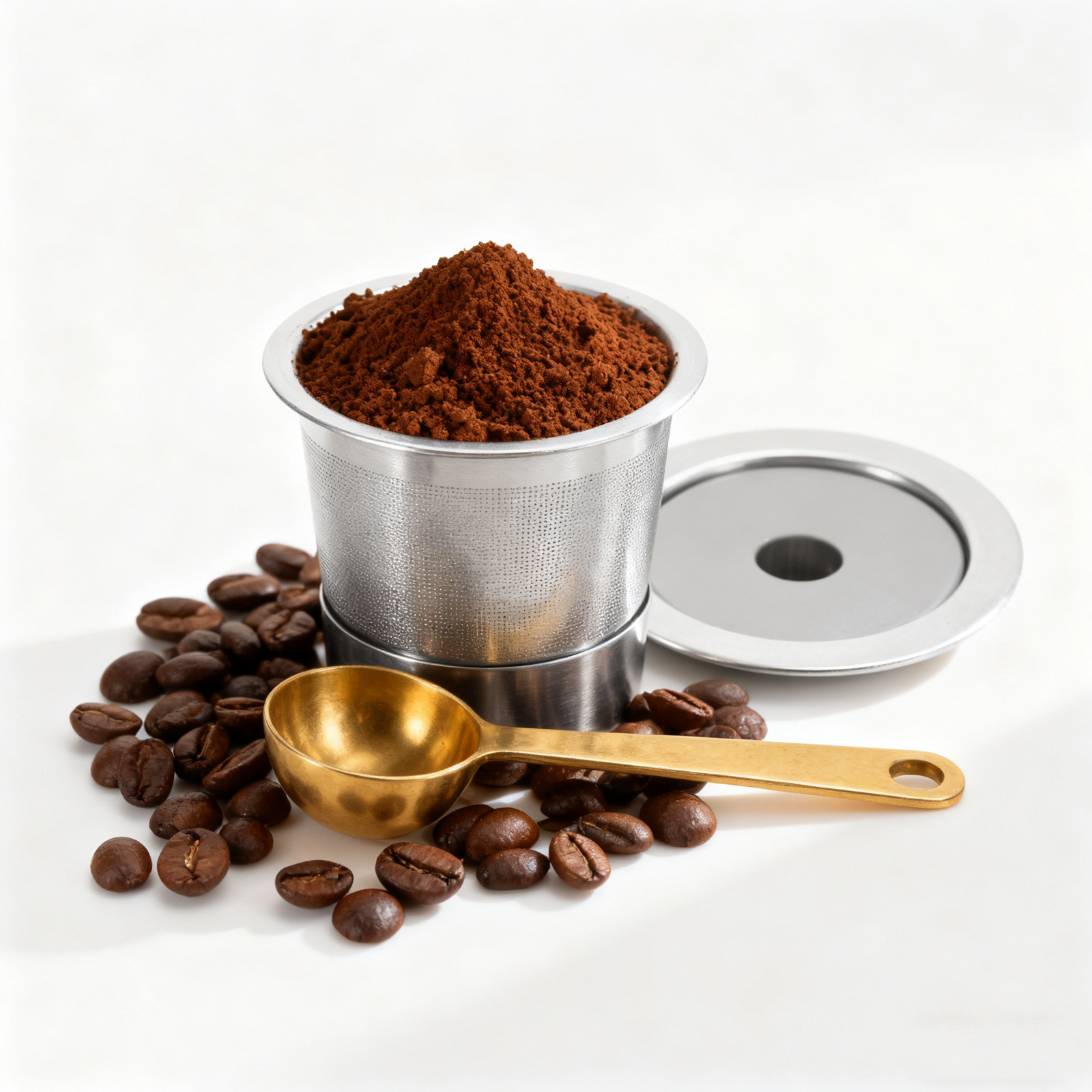 4 Buah Tempat Kapsul Kopi Baja - Coffee Capsule Holder ulasan dan harga