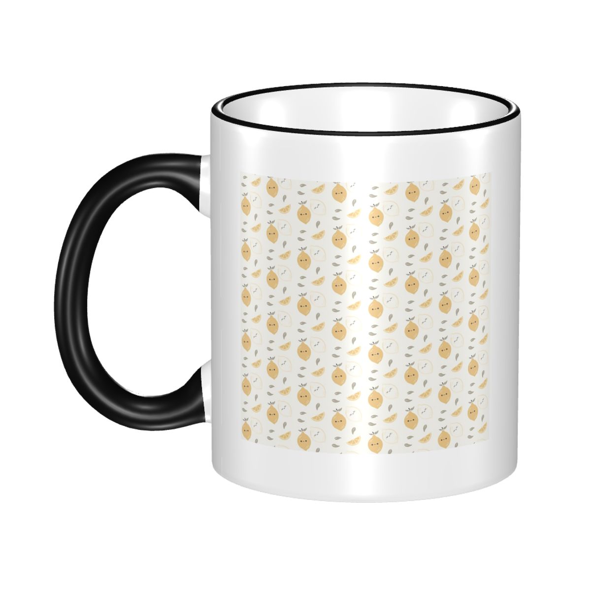Mug Pola Lemon Lucu Cangkir Ko - Lemon Tea Coffee ulasan dan harga