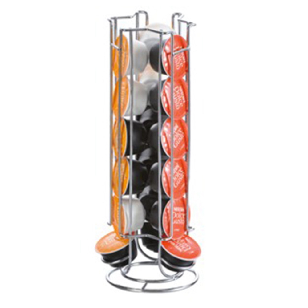 AS63-18Cups Tempat Penyimpanan - Coffee Capsule Holder ulasan dan harga