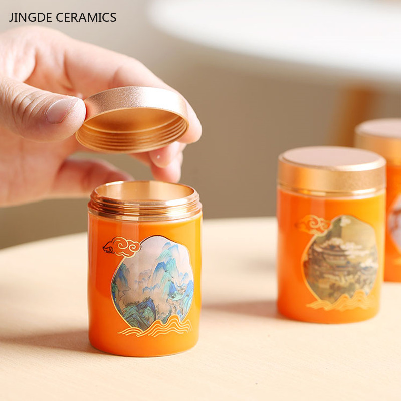 1 buah teh perjalanan portabel - Coffee Tea Jar Set ulasan dan harga