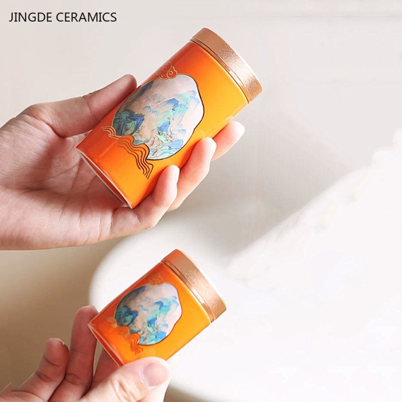 1 buah teh perjalanan portabel - Coffee Tea Jar Set ulasan dan harga