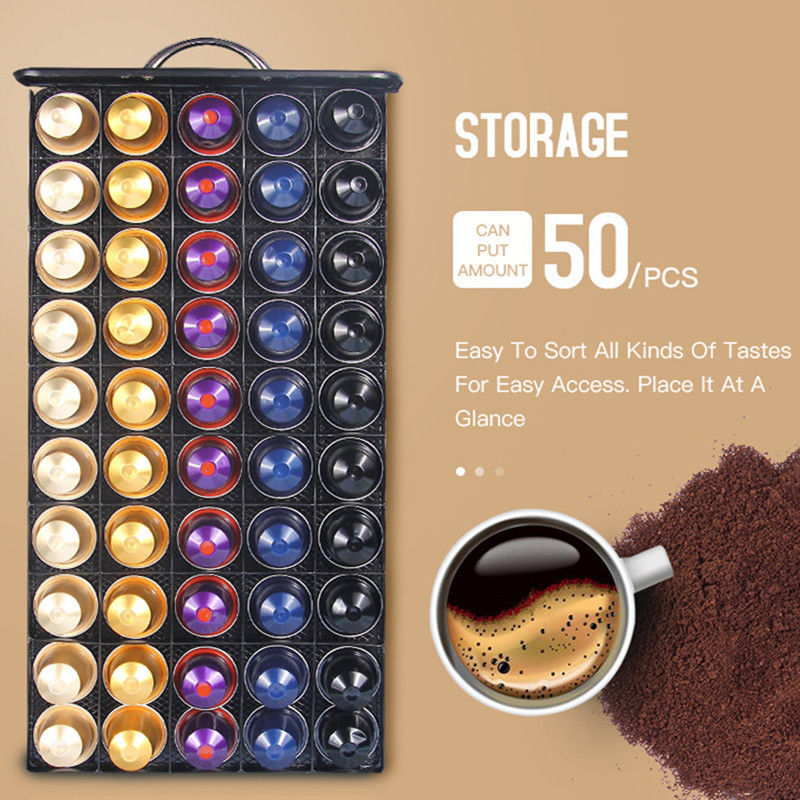 Organizer Kapsul Kopi 50 Pod,  - Coffee Capsule Holder ulasan dan harga