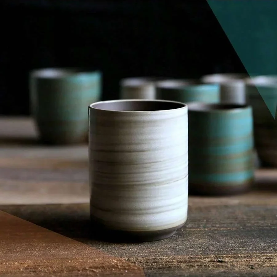 Mug Stoneware Glasir Kresek Ya - Coffee Tea Uses ulasan dan harga