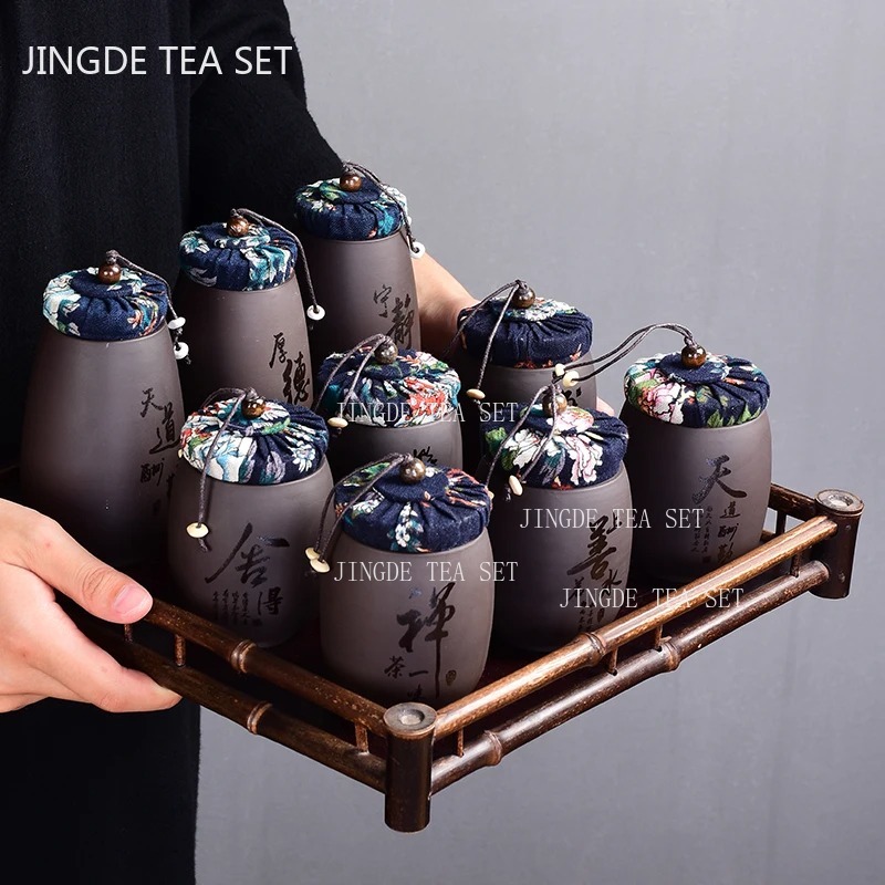 Guci Teh Kecil Pasir Ungu Tion - Coffee Tea Jar Set ulasan dan harga