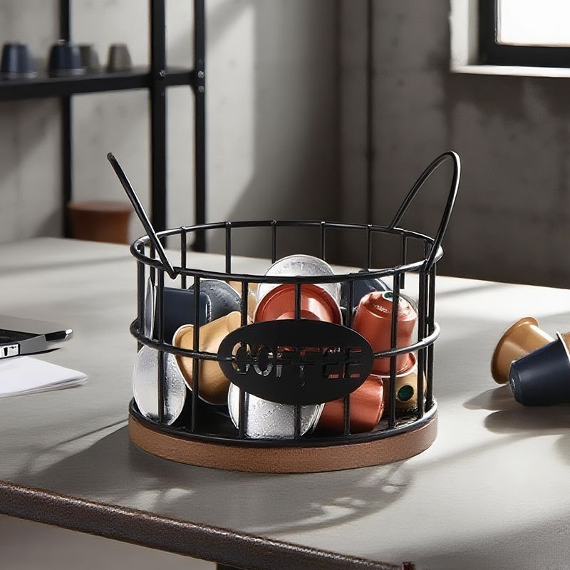 Keranjang Penyimpanan Kopi Rak - Coffee Capsule Holder ulasan dan harga