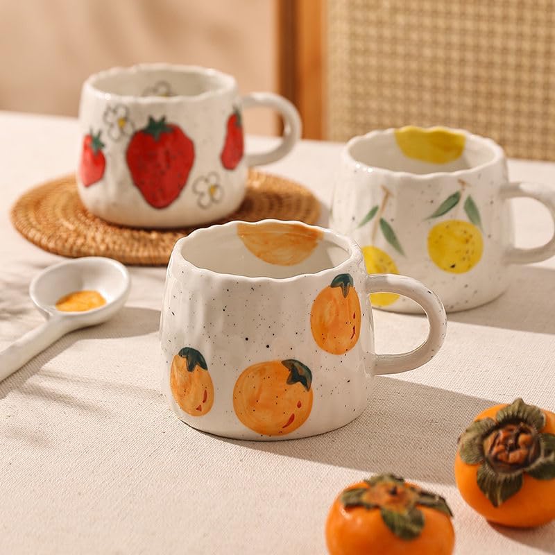 Mug Kopi 12oz Cangkir Keramik  - Lemon Tea Coffee ulasan dan harga